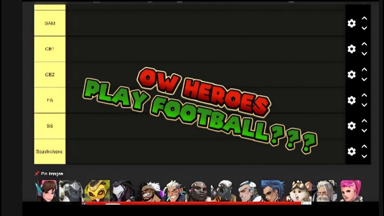 What if Overwatch Characters played footballs: Defense Edition