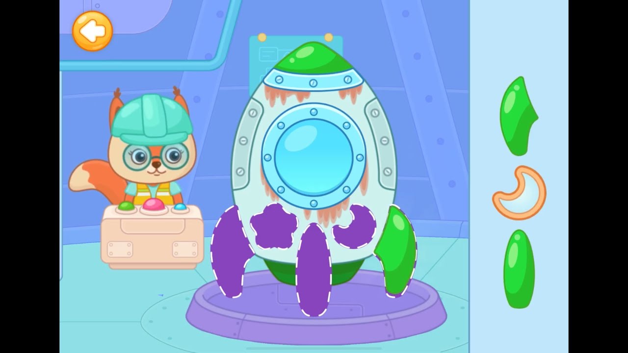 Bimi Boo Building Learning Game for Kids | Kids Learning Game Puzzles, Colour Matching, Learn Shapes