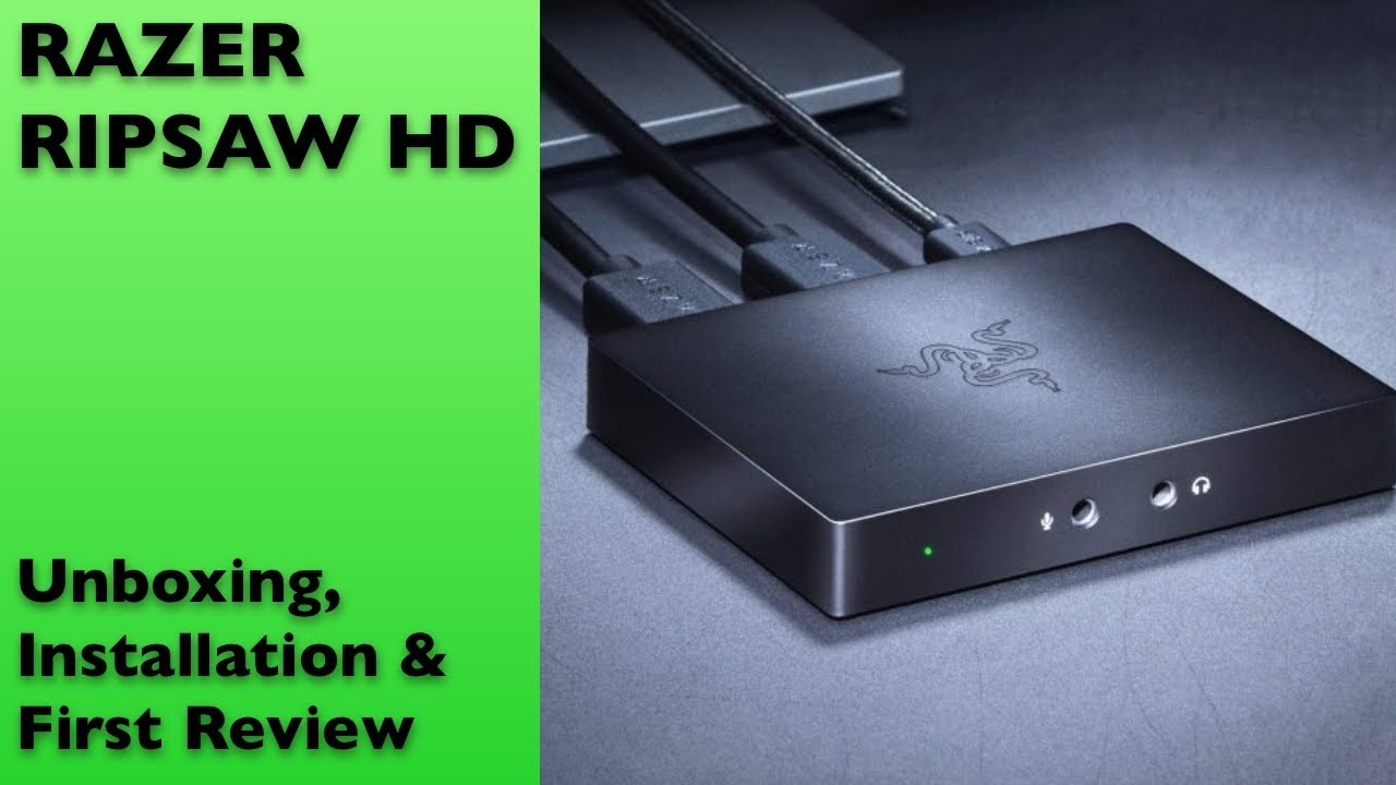 Razer Ripsaw HD Capture Card - Can it compete with the Elgato HD60S?