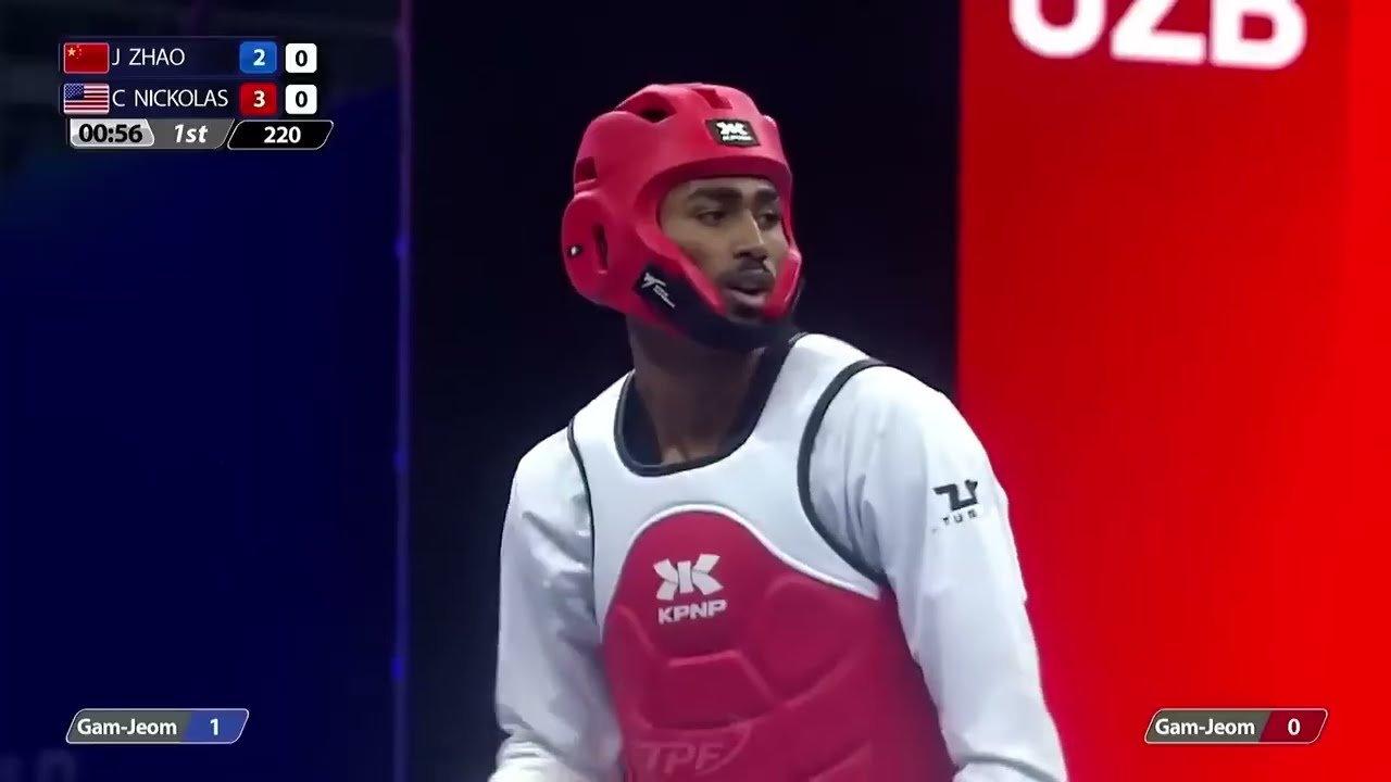 CJ NICKOLAS FULL FIGHT, PENYISIHAN, SEMI FINNAL, FINNAL Muju Taekwondo 2025