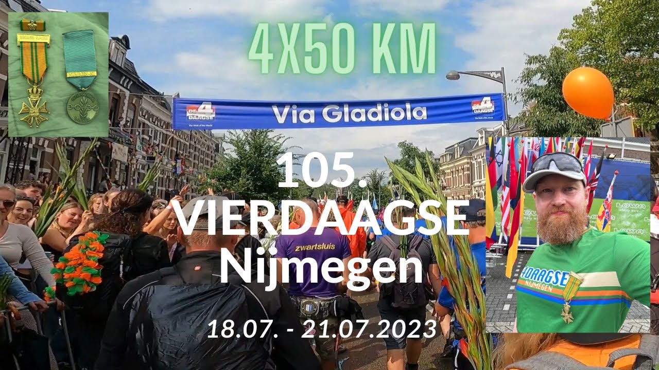 4 DAAGSE Nijmegen - The Walk of the World 2023 4x50 km