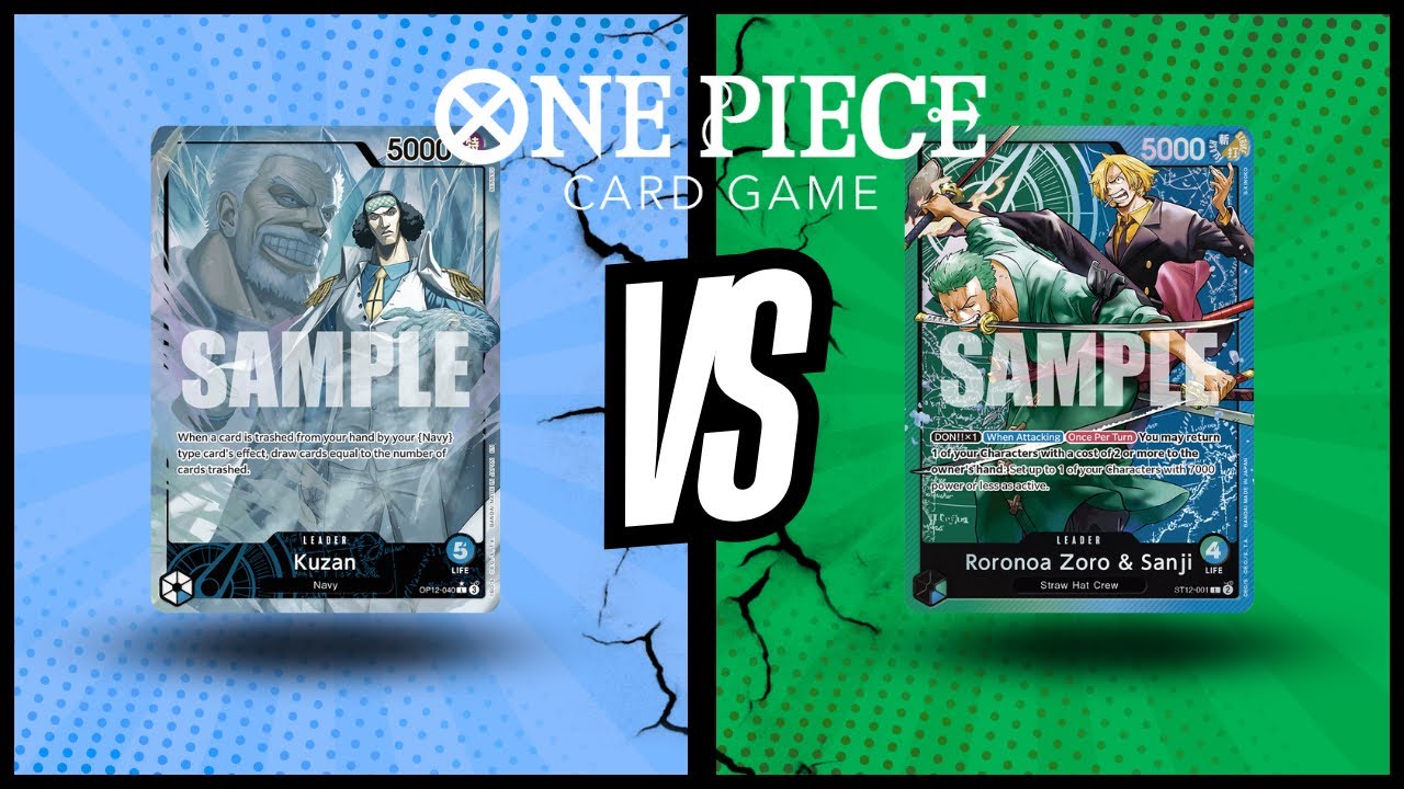 POV You Suck At The Game: OP-14 Kuzan vs Zoro/Sanji Round 1