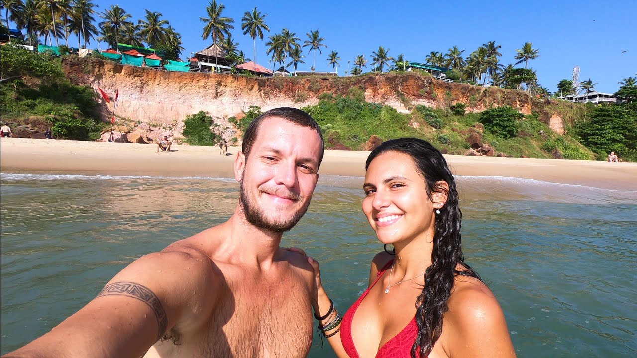 KERALA BEACH LIFE! 🇮🇳 VARKALA (INDIA)
