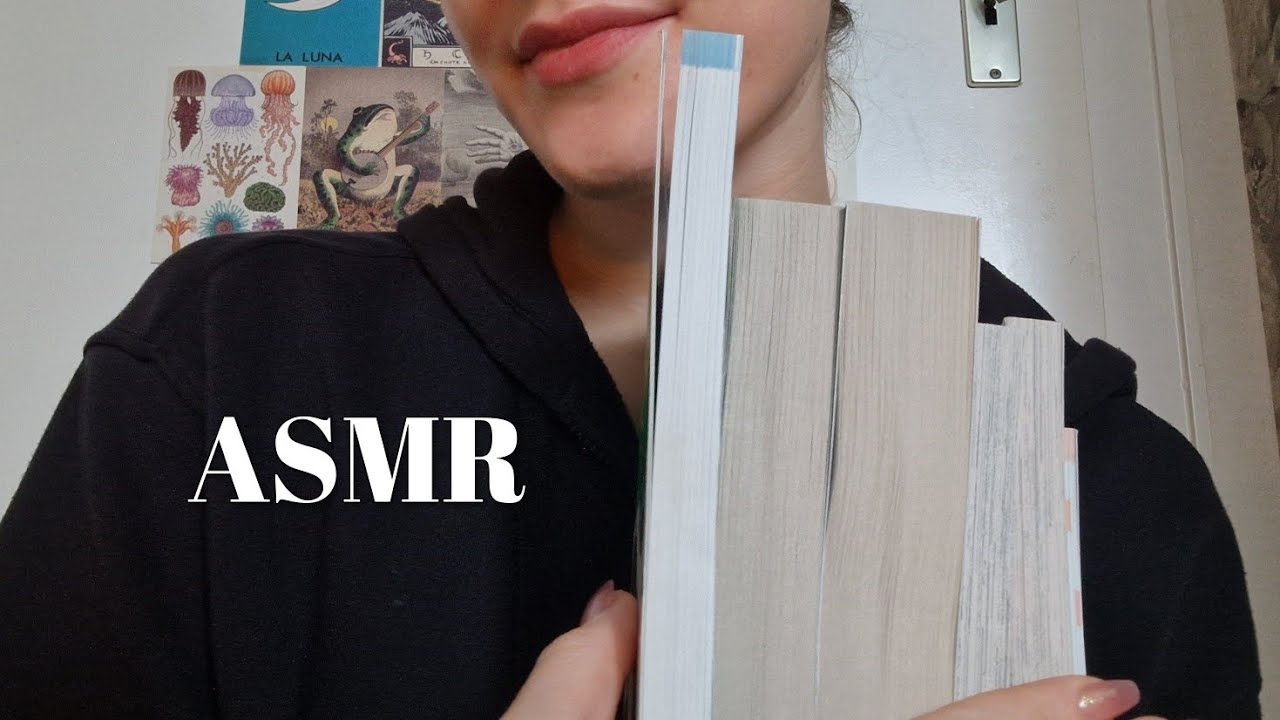 ASMR small little book haul🐾| Book Triggers