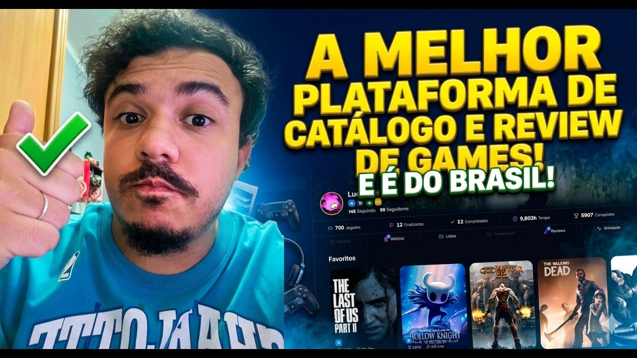 YOUR GAME PROFILE - A PLATAFORMA MAIS COMPLETA PRA MANTER SUA COLEÇÃO DE JOGOS VIRTUALMENTE!