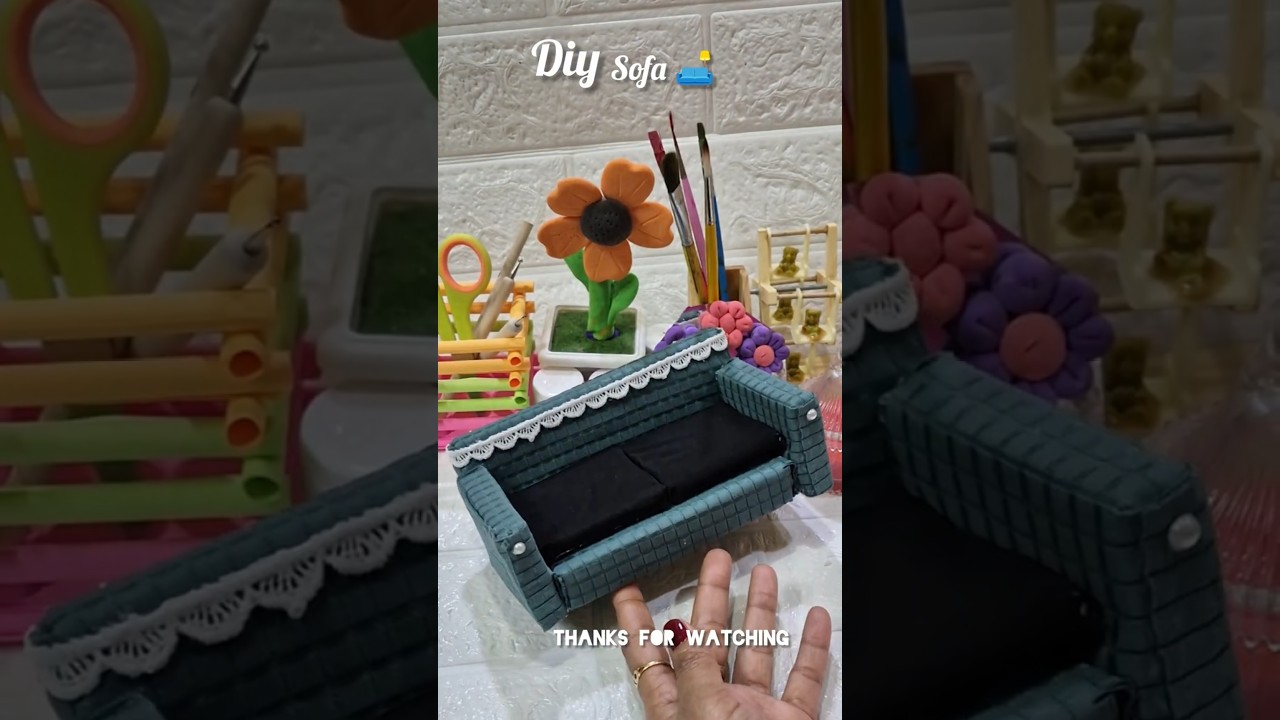 diy mini  sofa 🛋 