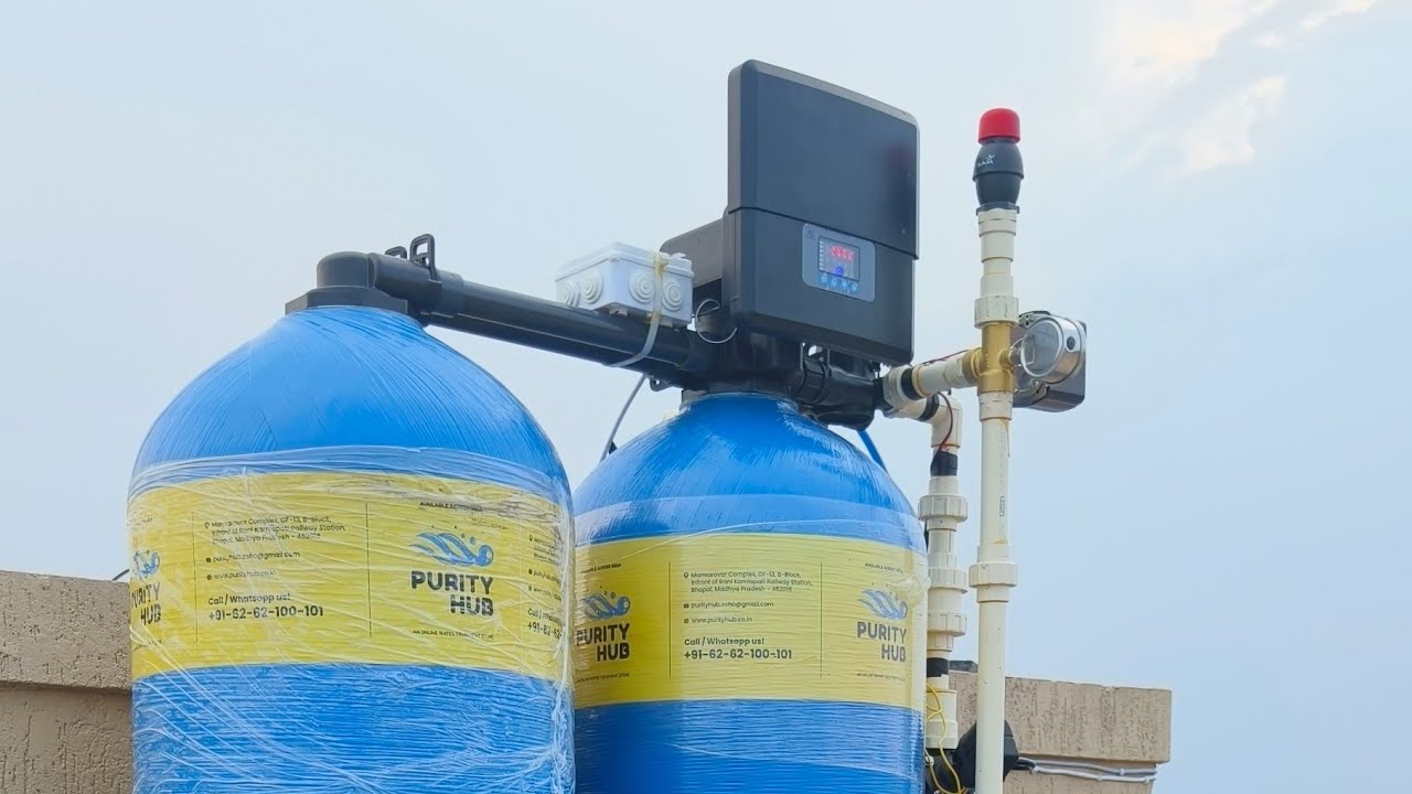 Purity Hub Most Advanced Water Softener & Sand Filter Installation Video | Duplex Water Softener