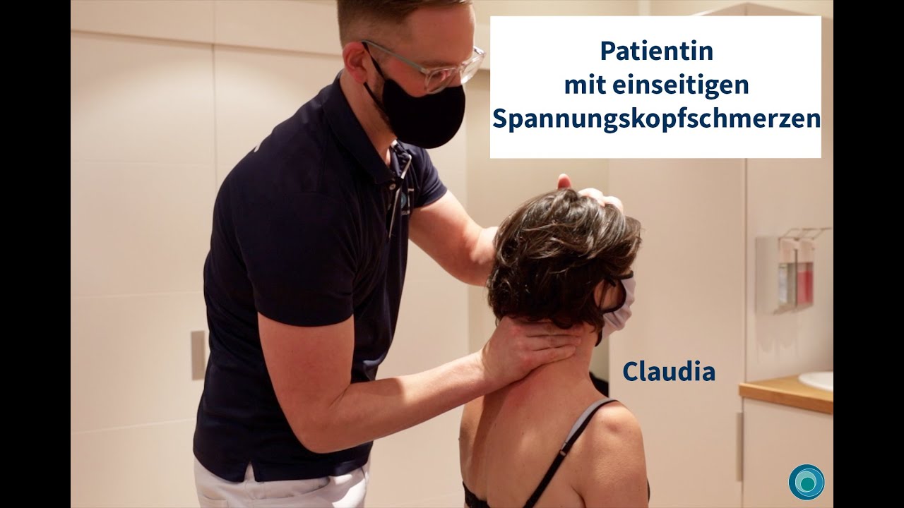 Chiropraktik | Patientin mit einseitigen Spannungskopfschmerzen | mit Claudia | deutsch | Folge 24
