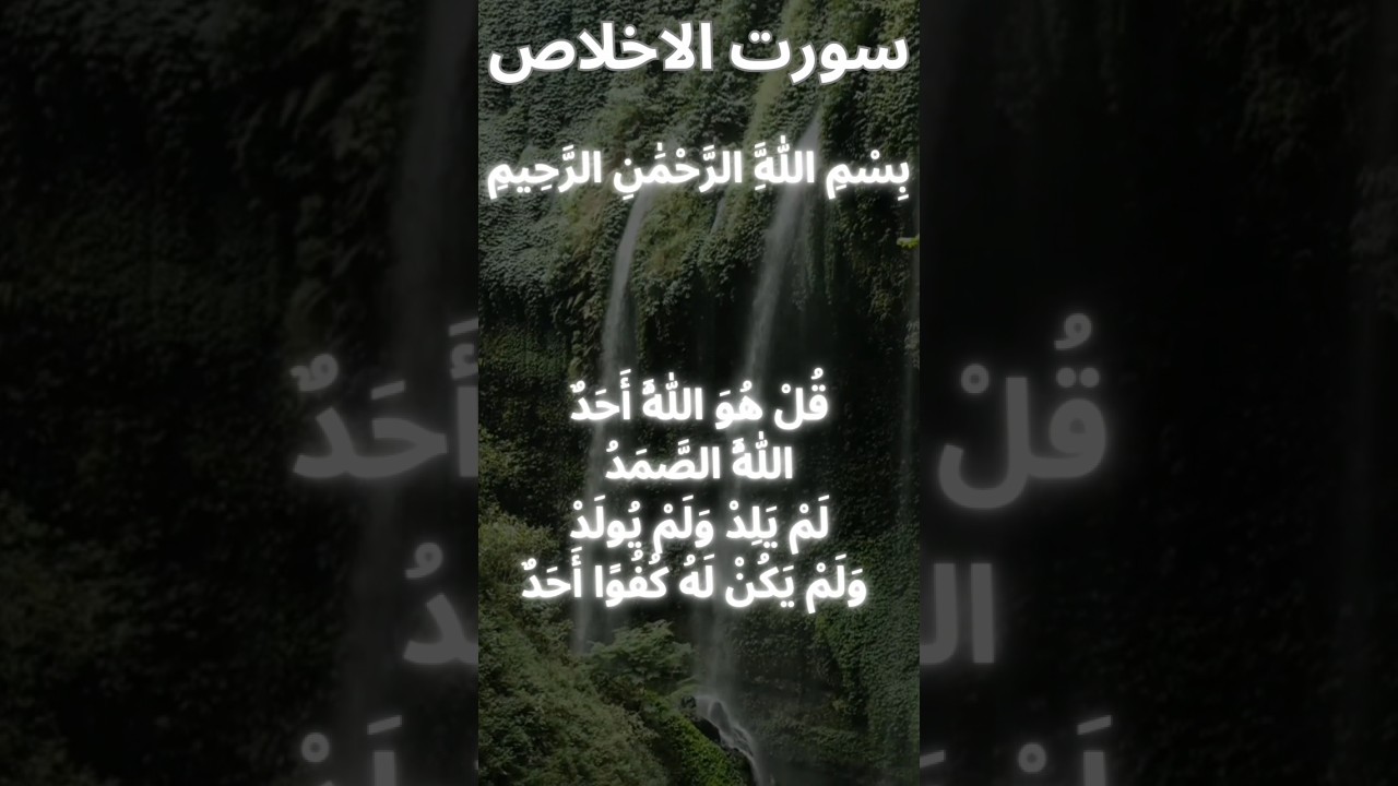 Surat-ul-Ikhlas by Hafiz Sohaib #quranrecitation