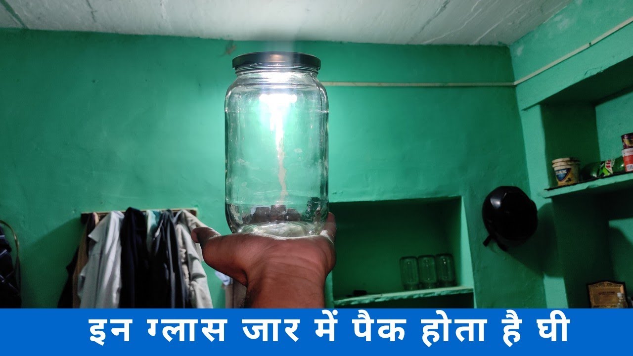 Hmare farm per Ghee pack krne ke liye Glass jar yahan se aate hain|| new Glass jar arrived|| कसुतम्