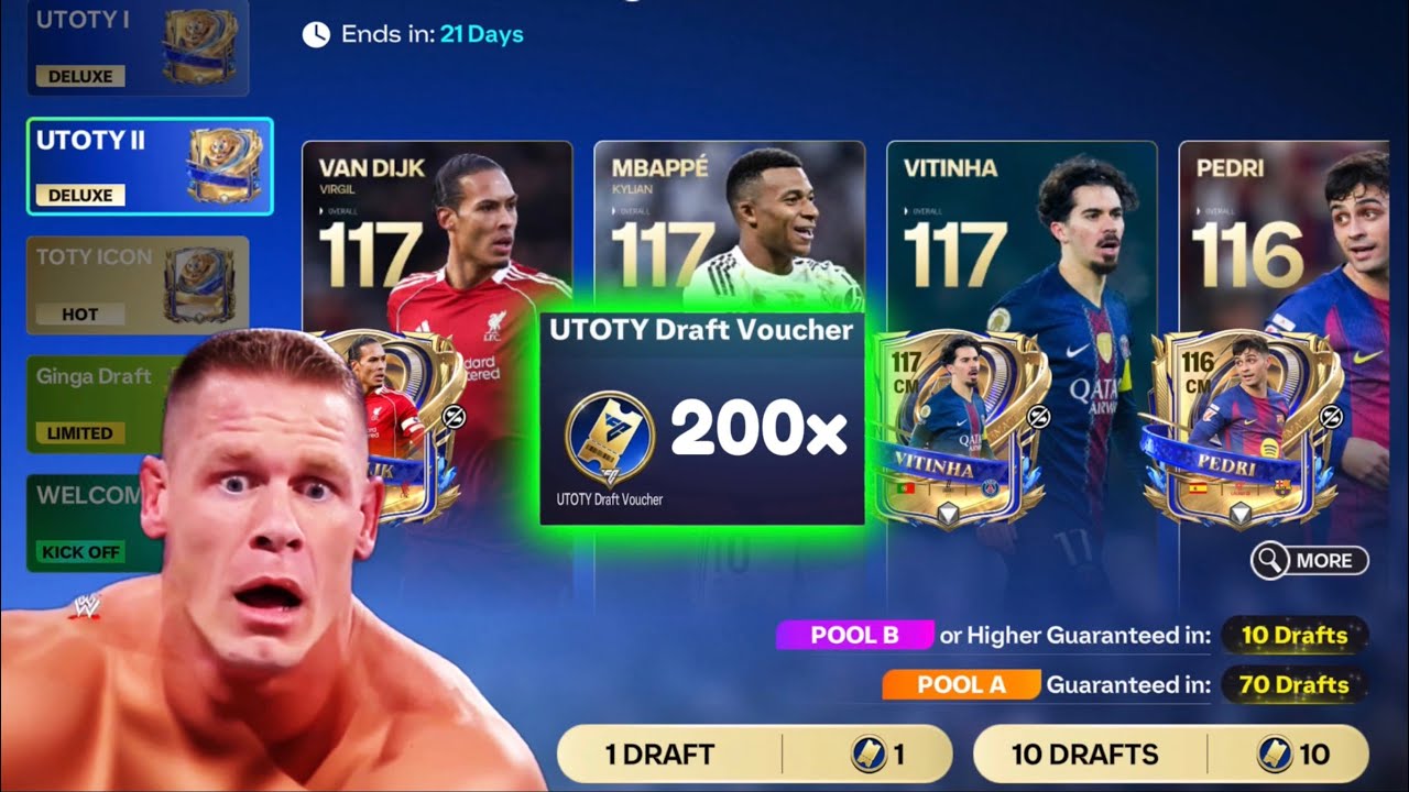 I Sold My Kidney For UTOTY Drafts! Funny Pack Opening #fcmobile