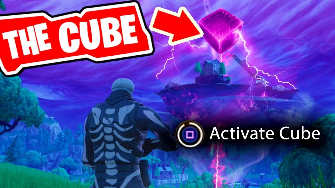 Fortnite the CUBE is ACTIVATED!!! The Cube is cracking! (Fornite Cube Event)