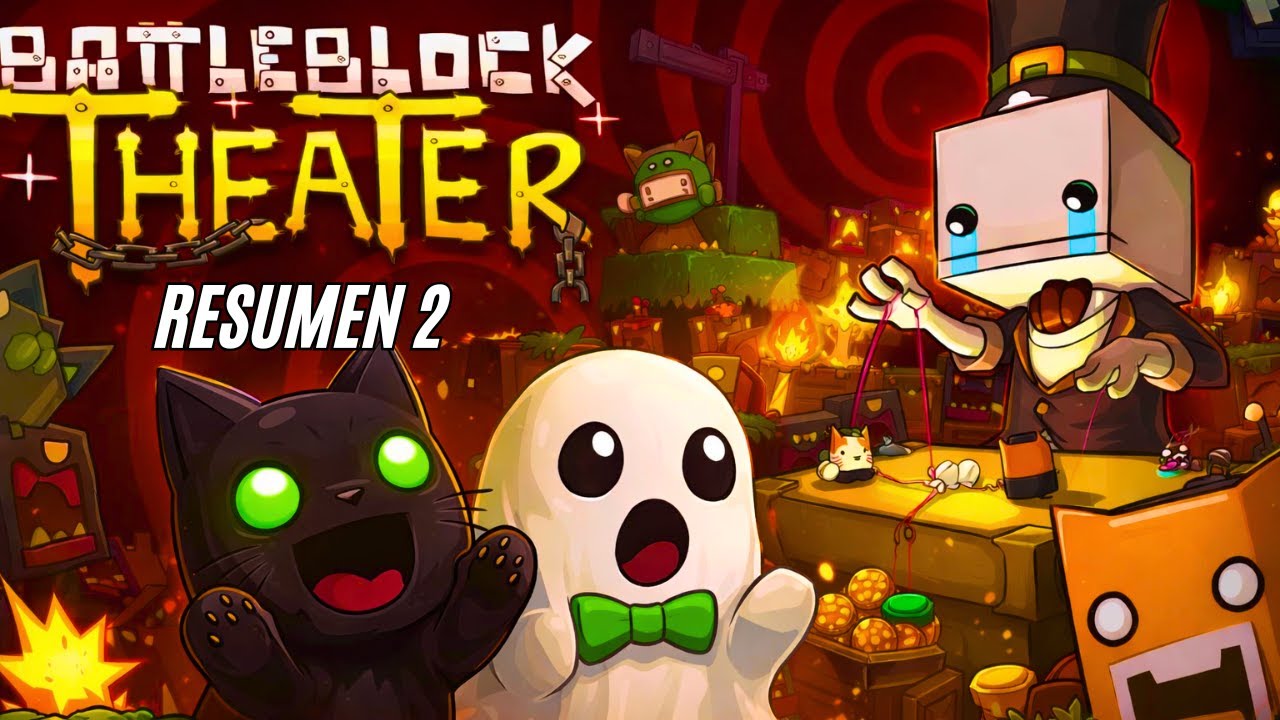 CONTINUAMOS EN BattleBlock Theater con Kitty ❤️ | MEJORES MOMENTOS DE LA NOVELA – Parte 2