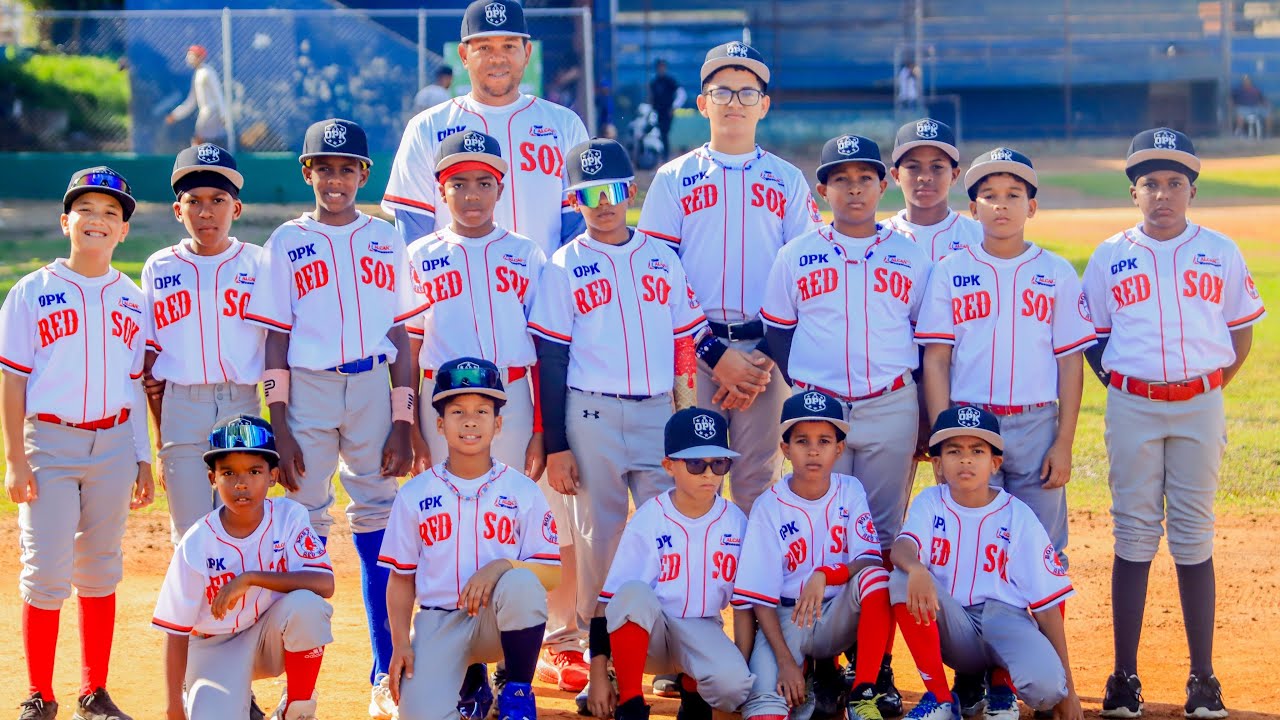 Niños Dominicanos ganan campeonato en representacion de los RED SOX de Boston en RD 24 a 4 - 🇩🇴🏆
