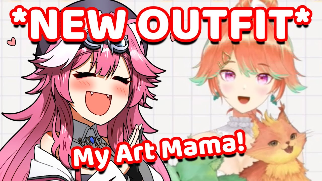 Raora Reveals as Kiara's Designer for Her New Outfit! (Hololive)