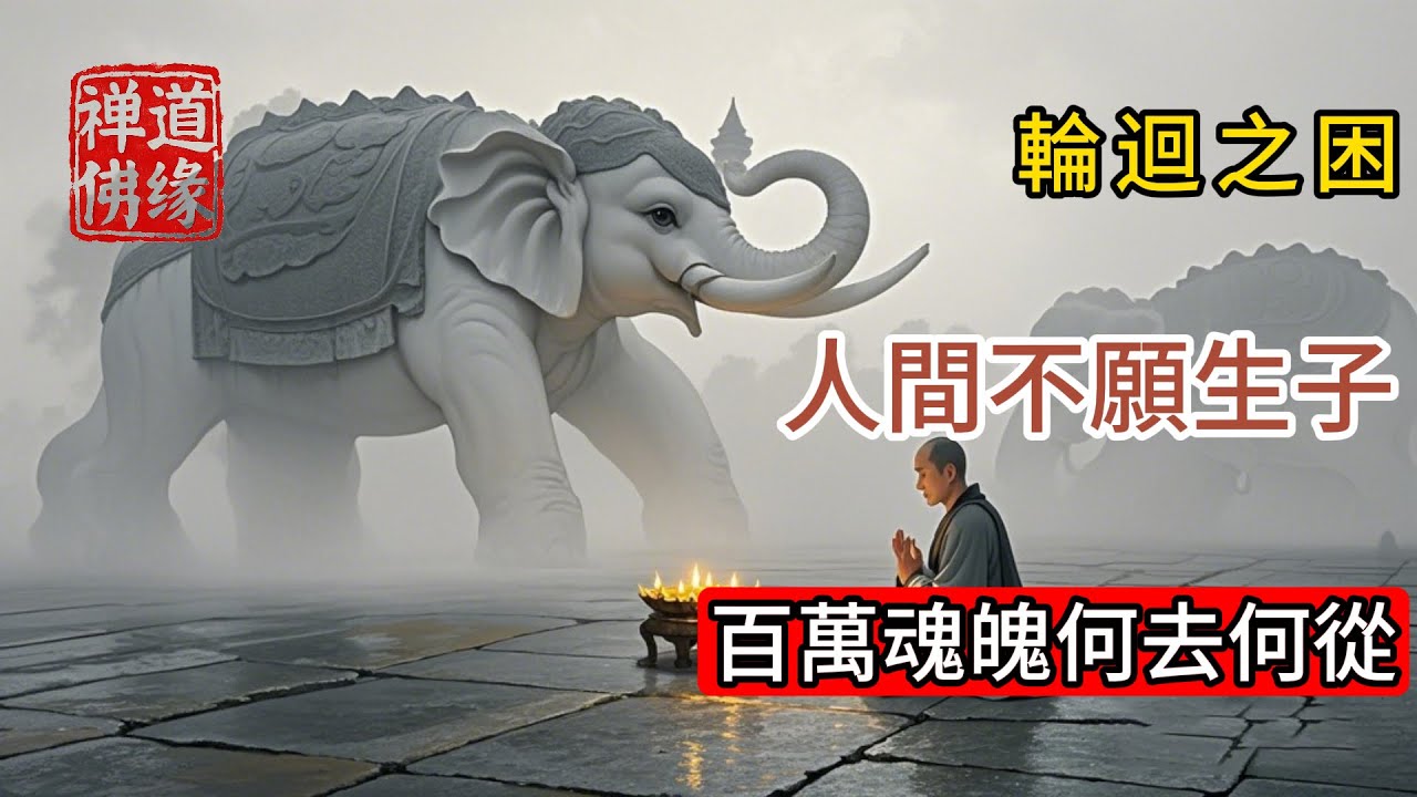 輪迴之困：人間不願生子，百萬魂魄何去何從？地藏王沉默有深意 #佛 #心灵感悟 #佛教 #佛教文化 #情感 #禅意生活 #菩提解脫道 #佛法 #人生感悟
