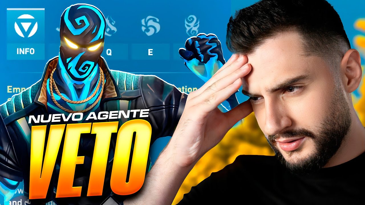 PRUEBO A VETO EL NUEVO AGENTE ANTI BABUMGUERS DE VALORANT HABILIDADES Y GAMEPLAY | Mixwell