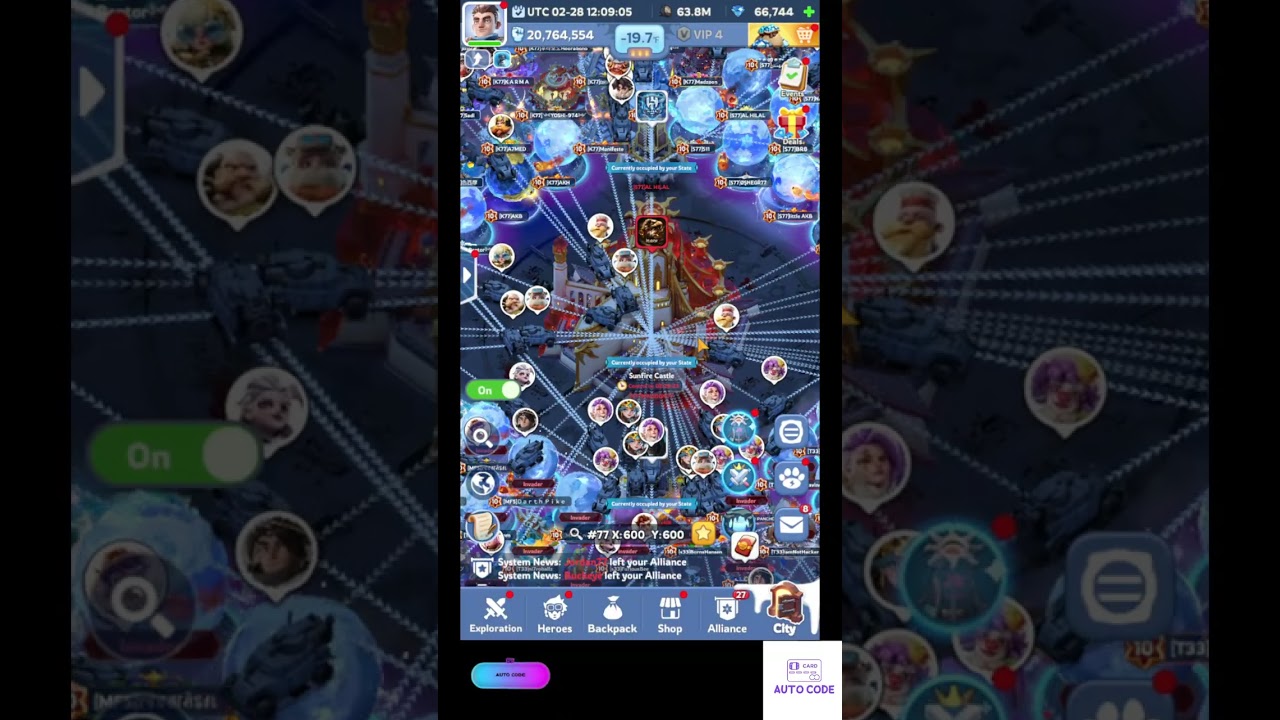Whiteout Survival, 77 vs 33 SVS Battle
