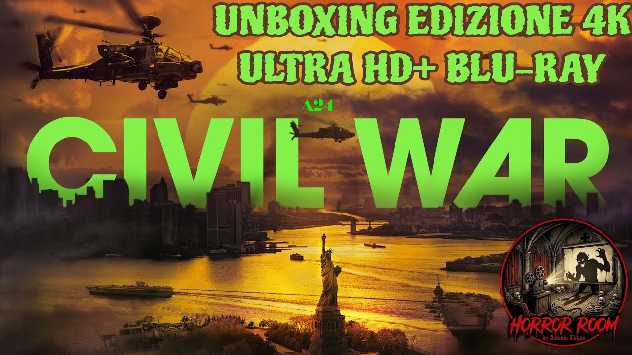 Civil War- Unboxing Edizione 4K Ultra HD+ Blu-ray 