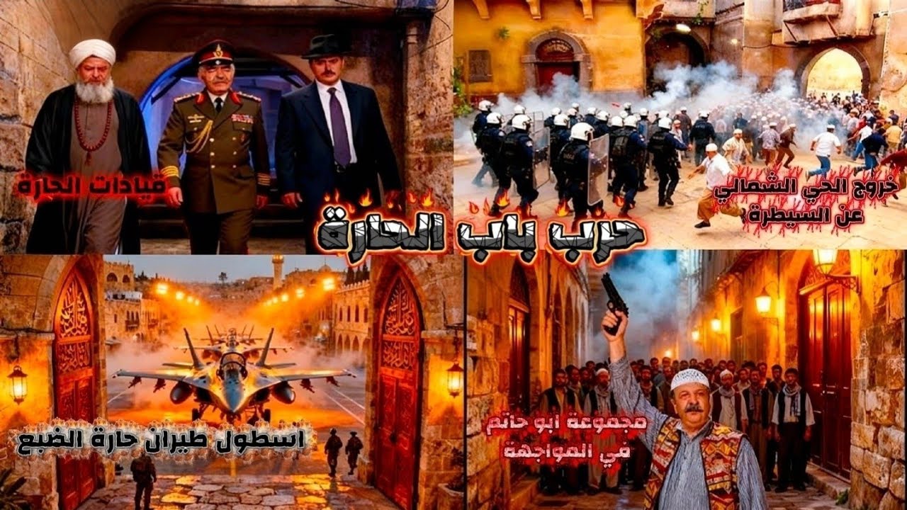 حرب باب الحارة ، حرب حارة الضبع ، خروج الحي الشمالي من الحارة عن السيطرة .