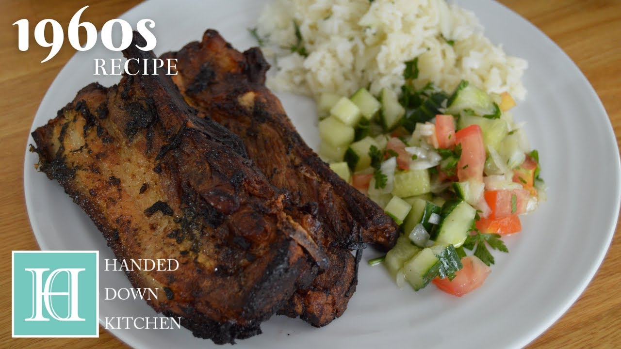 Succulent Baked Spare Ribs ◆ 1960s Recipe