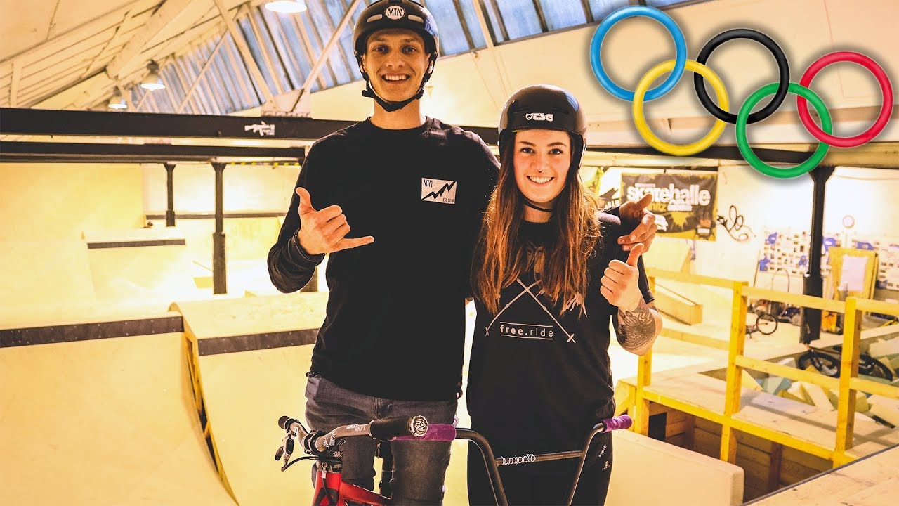 Mit OLYMPIONIKIN JENNY in der Neuen BMX Halle!