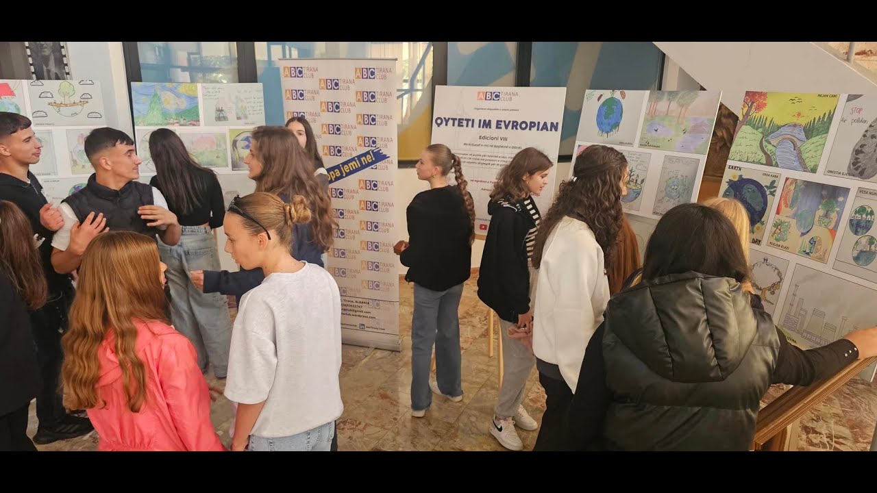 Ekspozita “Qyteti im evropian”, ABC Tirana Club promovon talentet e reja në Dibër