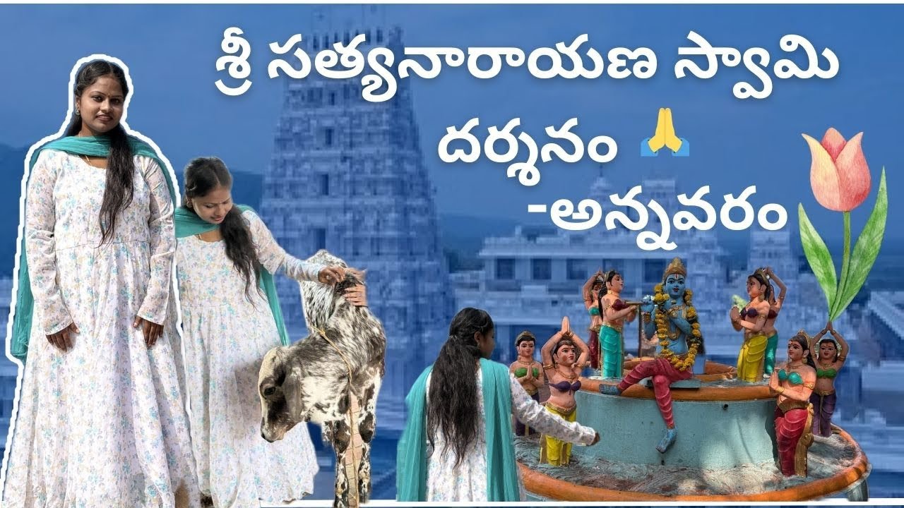 Annavaram vellam🙌 darshanam baga ayindhi❤️#annavaramtemple #devotional #dayout #train #longvideo 