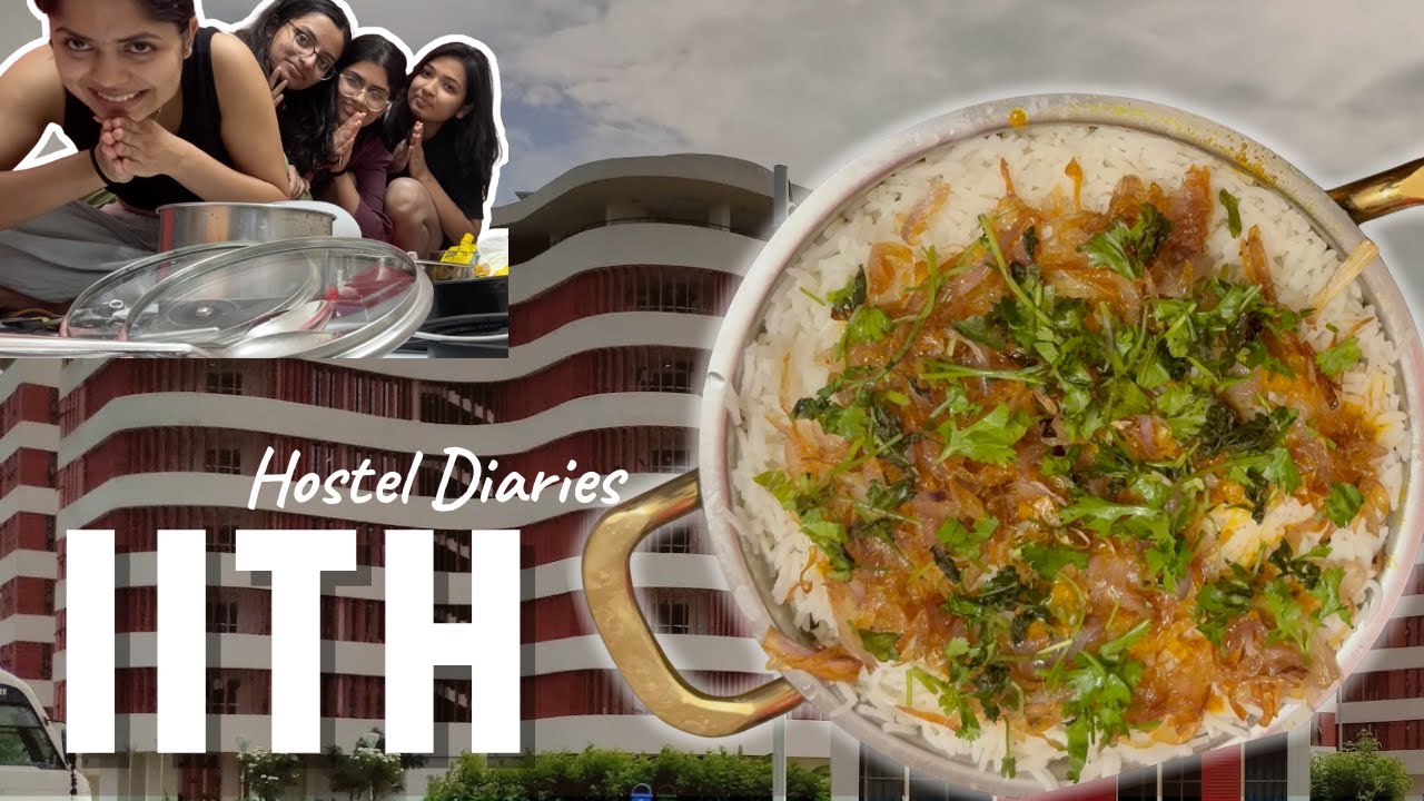 IITH Diaries | Cooking Mutton Biryani @IIT Hyderabad