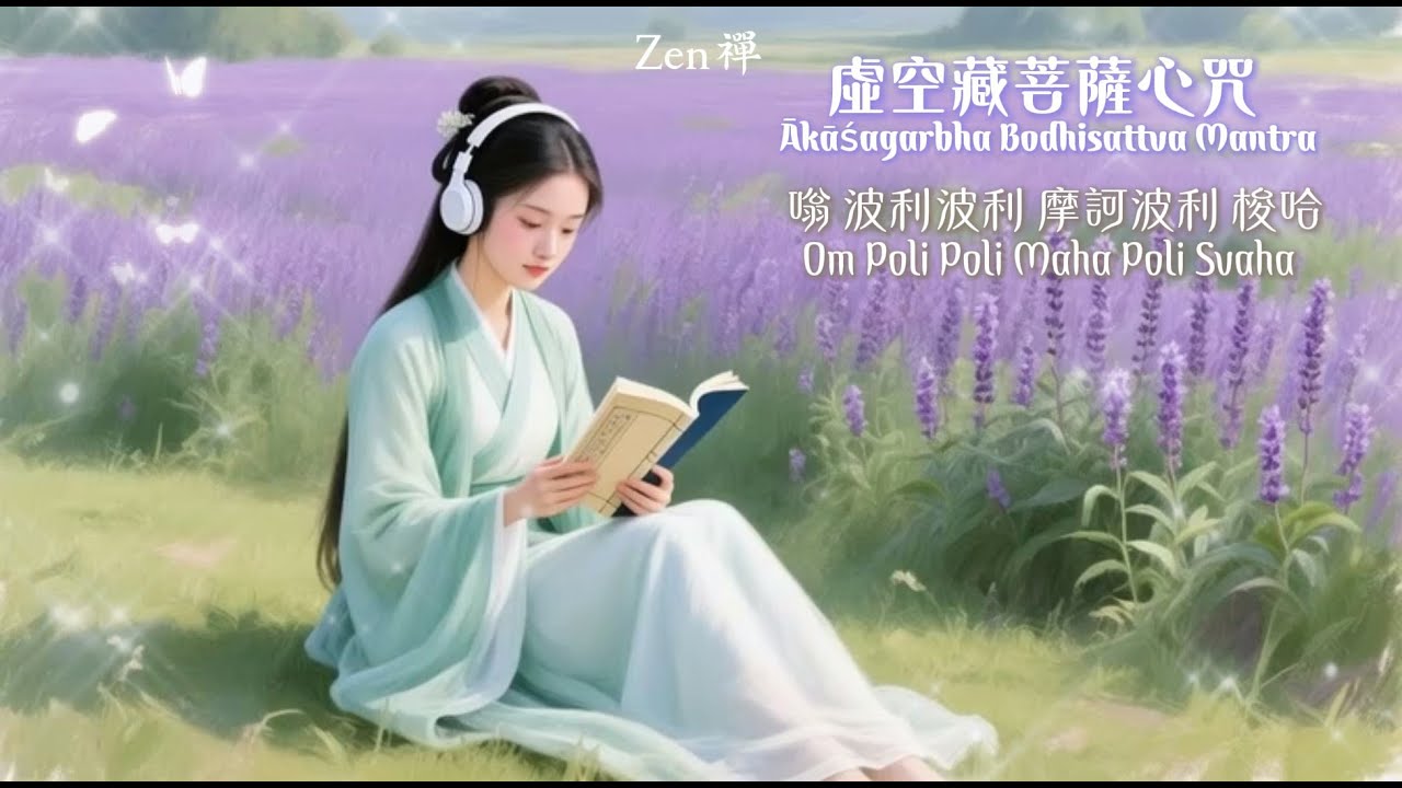 虛空藏菩薩心咒：記憶力與智慧的清淨共振 Akasagarbha Mantra for Wisdom and Spiritual Growth