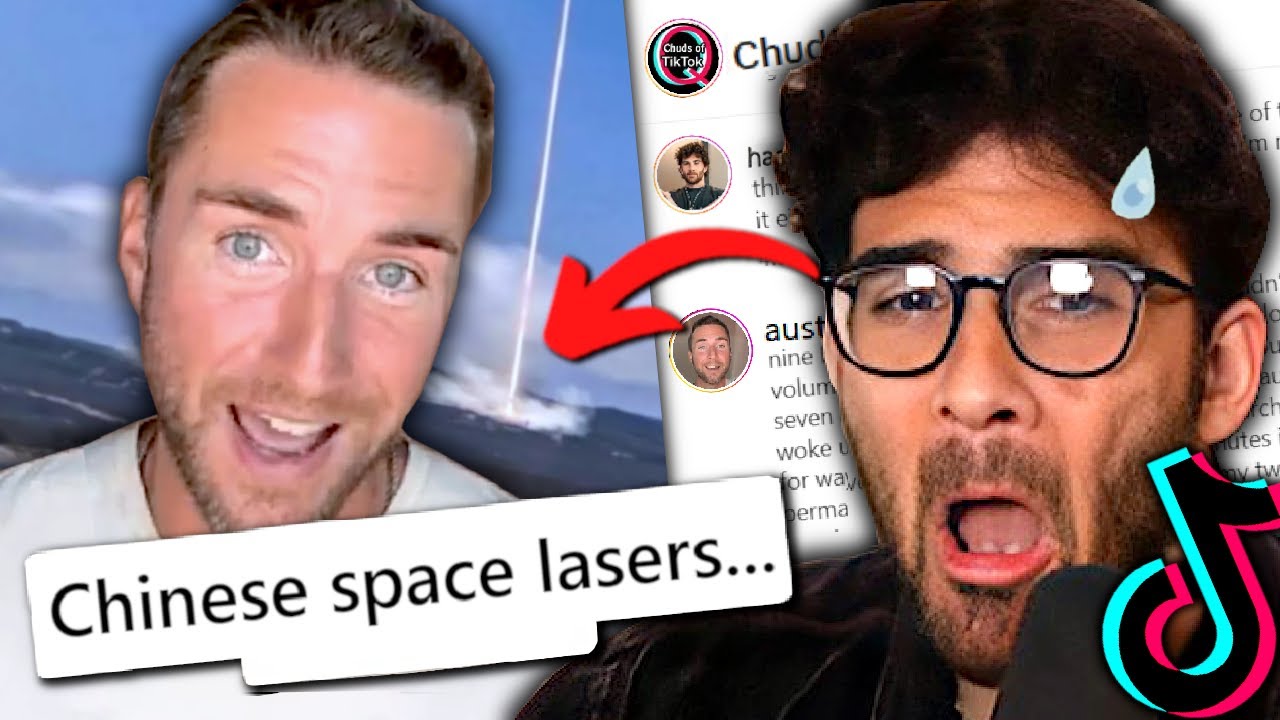 HasanAbi reacts to The MOST Unhinged CONSPIRACY THEORIES on TikTok
