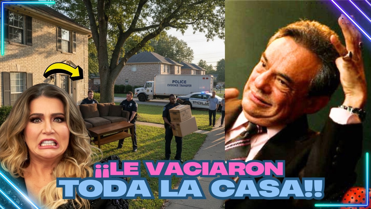 EMBARGADA!! VACIAN CASA DE ALICIA VILLAREAL!! NI LOS JUGUETES DEJARON!!