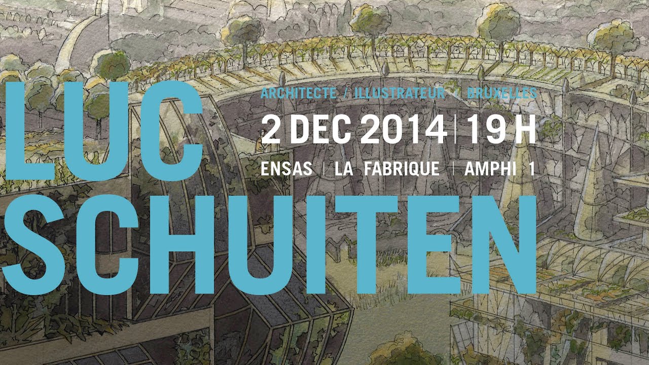 Conf&eacute;rence de Luc Schuiten