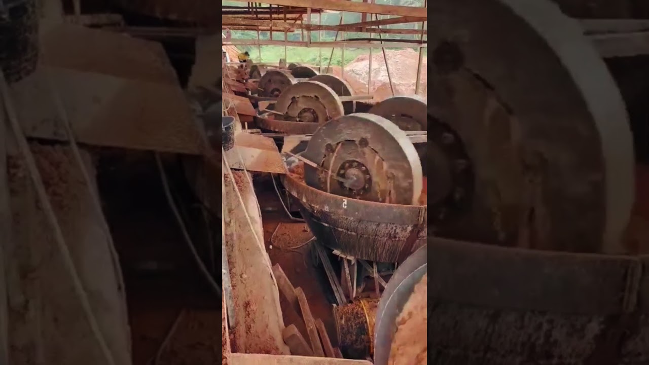 African gold mine production line, low cost and high efficiency#goldselectionshaker #machine
