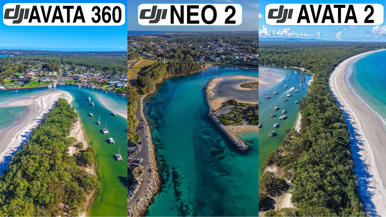DJI Avata 360 Vs DJI Neo 2 Vs DJI Avata 2 Camera Test Comparison