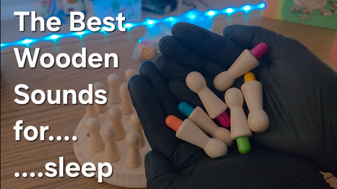 ASMR These Wooden Sounds = Brain Fuzz 🪵