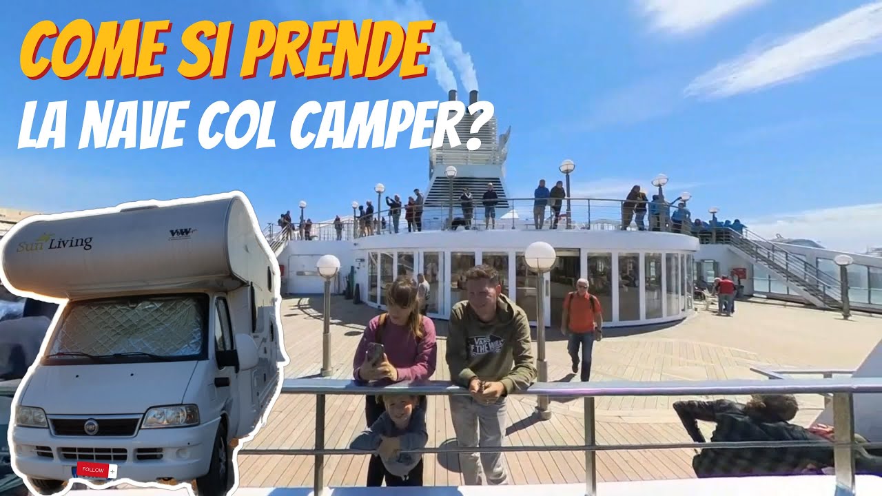 Come prendere una nave col camper?