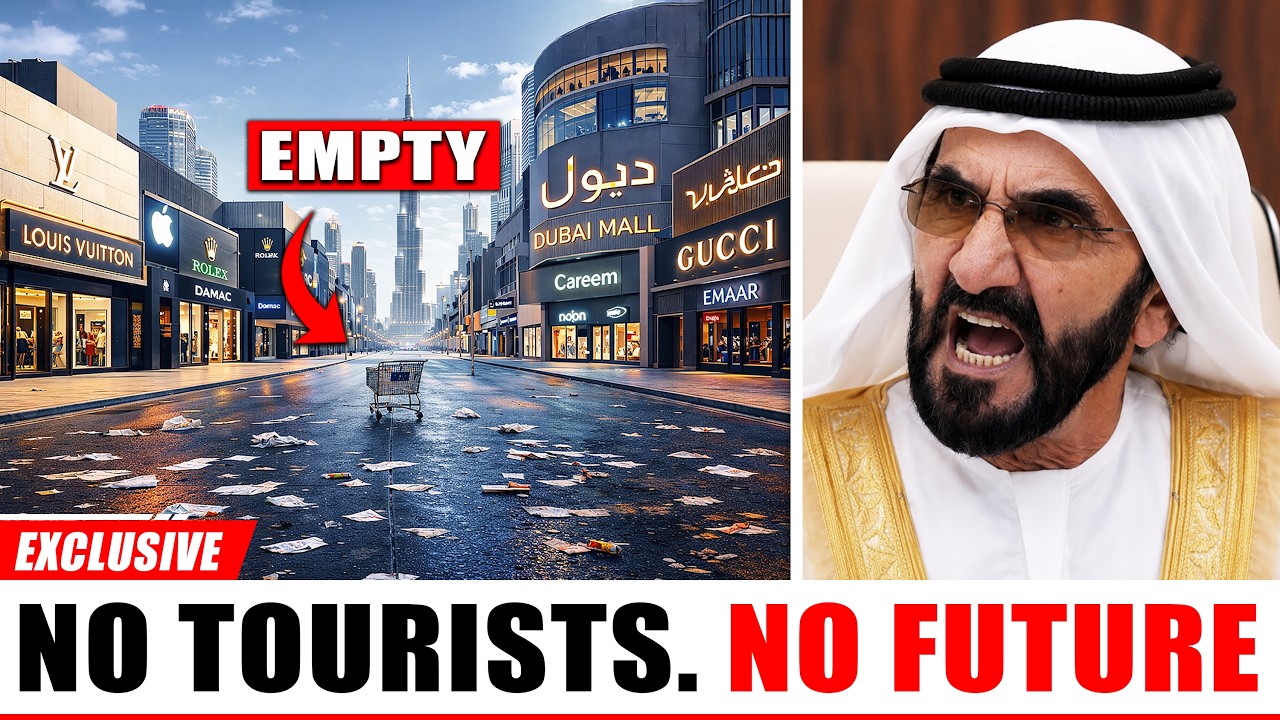 Dubai's Tourism CRISIS in 2026: Empty Malls, Closed Marinas, and Vanishing Tourists