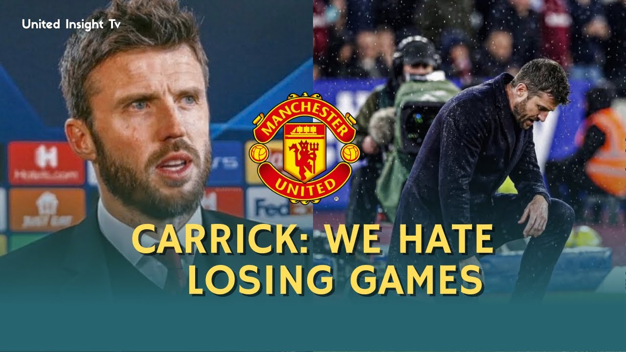Michael Carrick Reacts To Manchester United 2–1 Loss To Newcastle | Late Minute Goal Breaks United