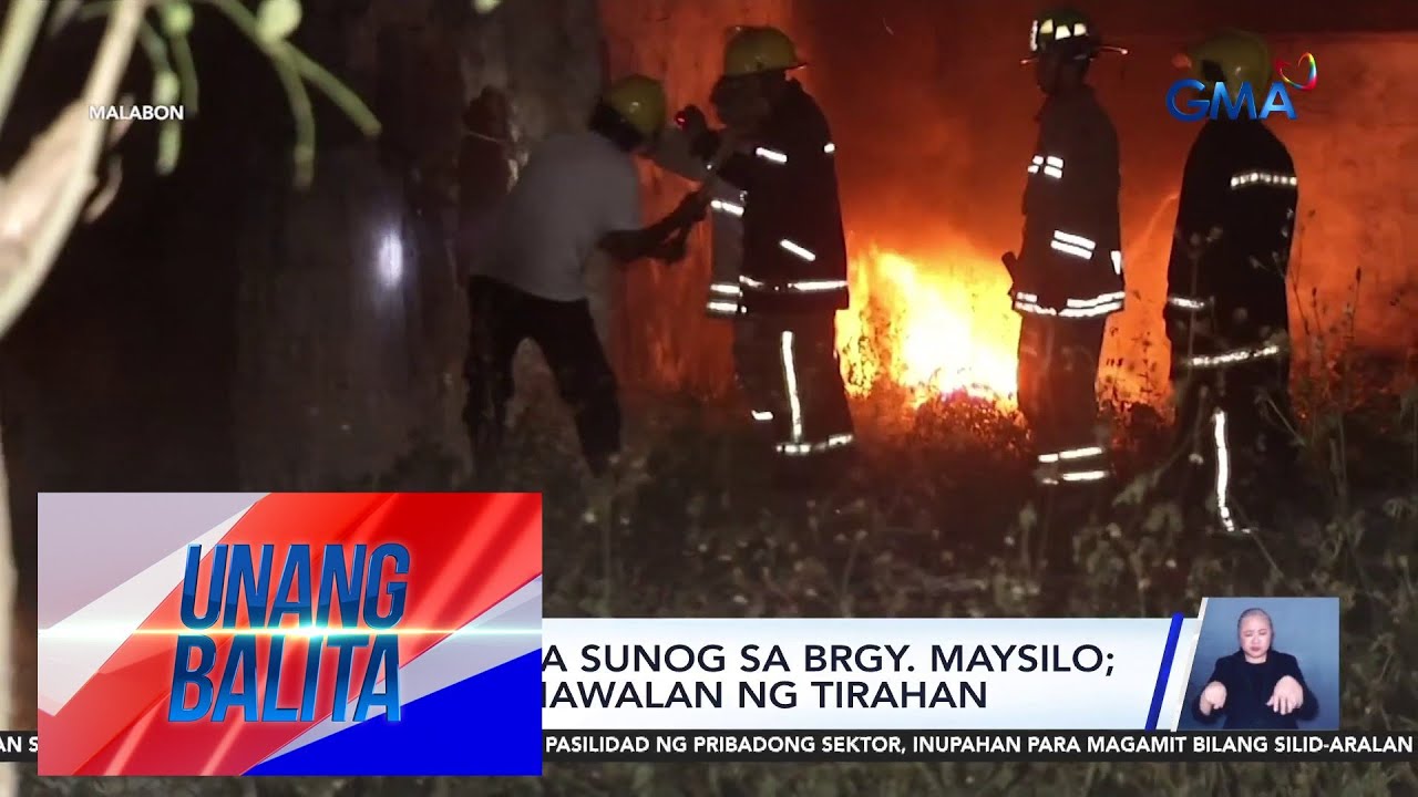 2, sugatan sa sunog sa Brgy. Maysilo, Malabon; 80 pamilya, nawalan ng tirahan | Unang Balita