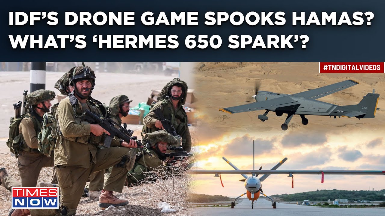 Israel's Drone Power Gets Big Boost With Revolutionary 'Hermes 650 Spark' | Hamas Spooked?