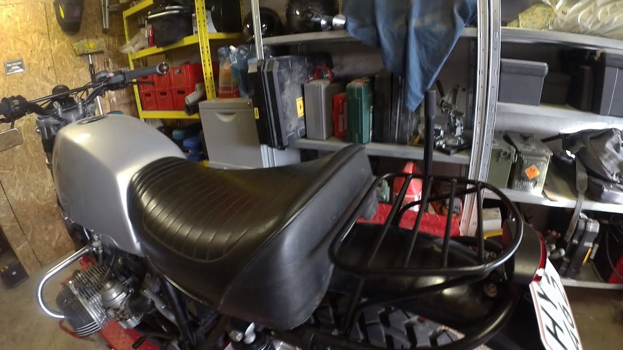 Luggage rack DIY- BMW R65 Scrambler