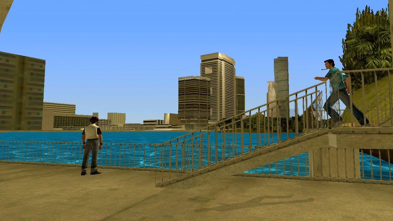 GTA Vice City Android, геймплей, миссия №30 - Испытание на трюковую лодку.