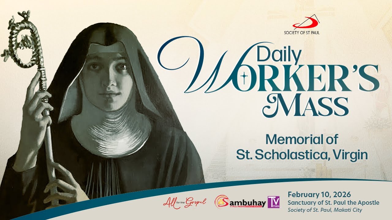 Sambuhay TV Mass | February 10, 2026 | Memorial of Saint Scholastica, Virgin