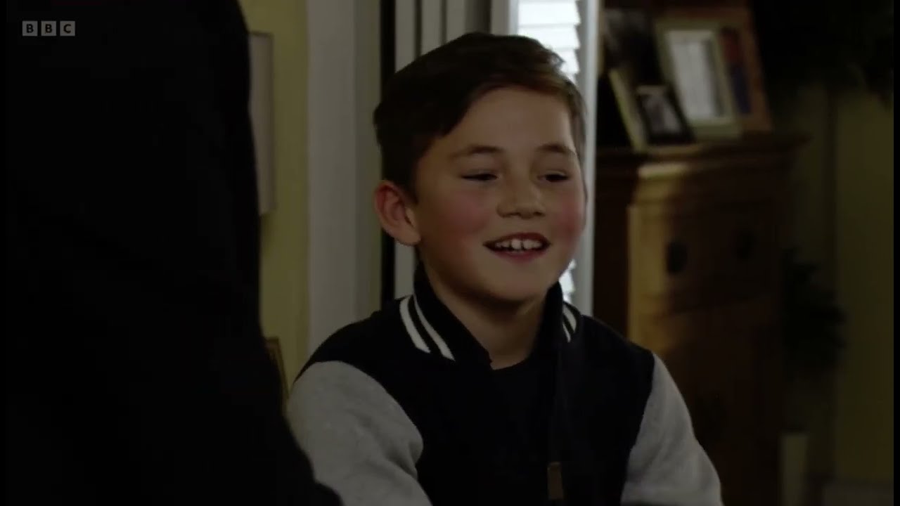 Eastenders Kathy sees the state Martin is in after crashing his van as he discharges himself scene