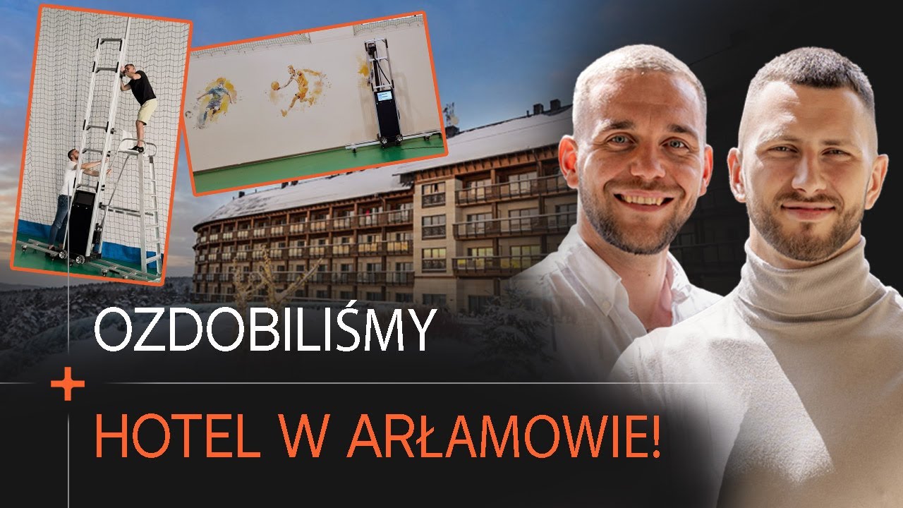 DRUK ŚCIENNY - jak wygląda ten BIZNES? Vlog z realizacji w hotelu Arłamów | wall printers⁺