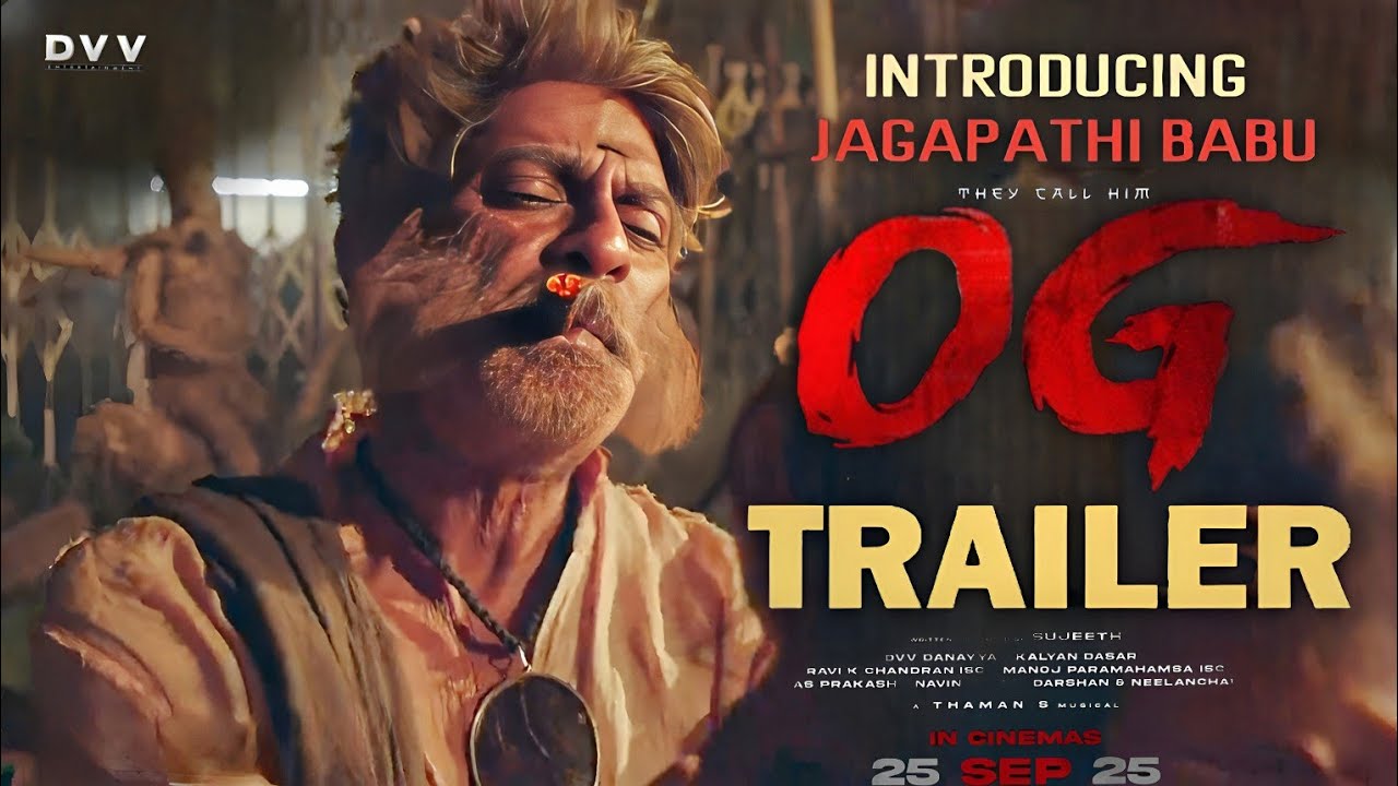 OG Jagapathi Babu First Look Teaser | Pawan Kalyan OG Trailer | Sujeeth