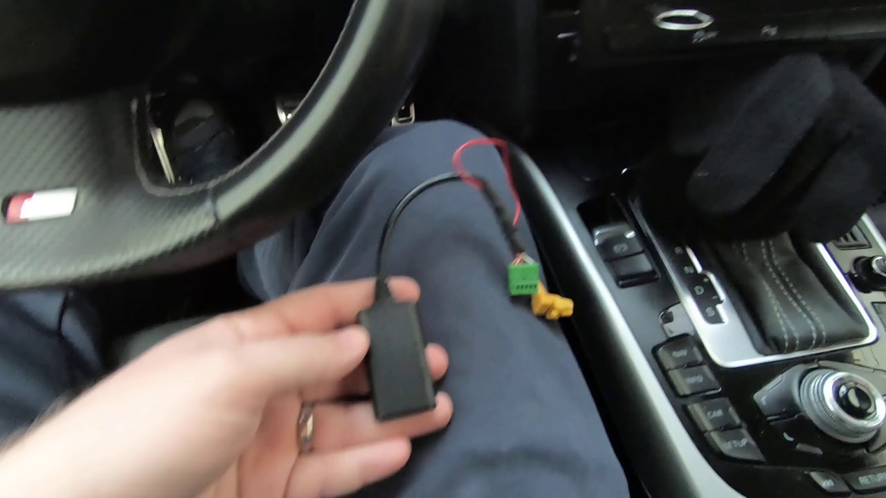 Audi A4 A5 MMI a2dp bluetooth install