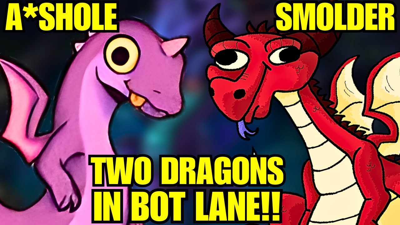 Double Dragon Duo Bot Lane | Smolder and Aurelian Sol Duo Bot | Strongest Off-Meta Bot Duo