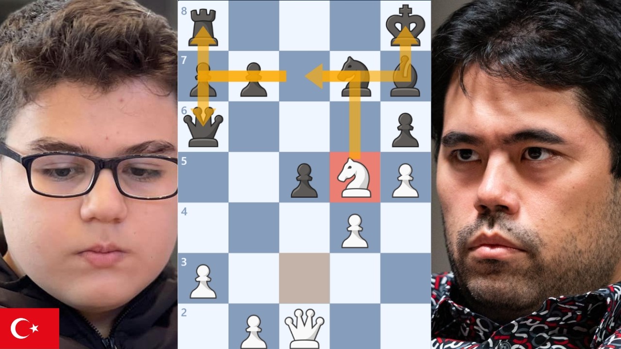 13 YAŞINDAKİ TÜRK Yağız Kaan DÜNYANIN 2 NUMARASINA KARŞI | Yağız Kaan Erdoğmuş vs Hikaru Nakamura